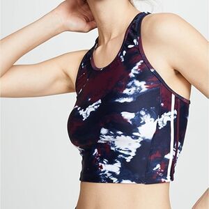 The Upside Royal Tie Dye Inge Crop Top Sports Excercise